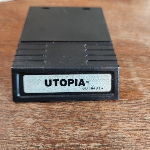 Intellivision Utopia Intelligent television CIB Game - Picture 3 of 8